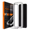 SPIGEN ALM GLASS FC temperált üveg kijelzővédő iPhone 11 / XR készülékhez, fekete