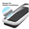 SPIGEN ALM GLASS FC temperált üveg kijelzővédő iPhone 11 / XR készülékhez, fekete