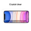 SPIGEN ALM GLASS FC temperált üveg kijelzővédő iPhone 11 / XR készülékhez, fekete