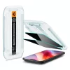 Spigen GLAS.TR “EZ FIT” 2-PACK iPhone Air készülékhez Privacy kijelzővédő