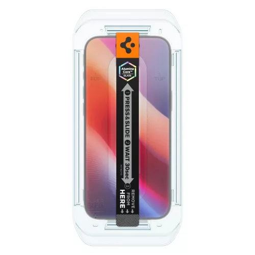 Spigen GLAS.TR “EZ FIT” 2-PACK iPhone Air készülékhez Privacy kijelzővédő