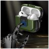 TECH-PROTECT DEFENDER HOOK MAGSAFE APPLE AIRPODS PRO 1/2 készülékhez védőtok olívzöld