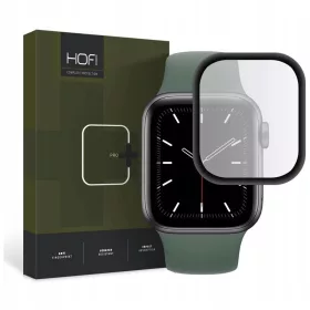   Hibrid üvegfólia HOFI HYBRID GLASS Apple Watch 4 / 5 / 6 / SE 1 / 2 / 3 (44MM) készülékhez fekete