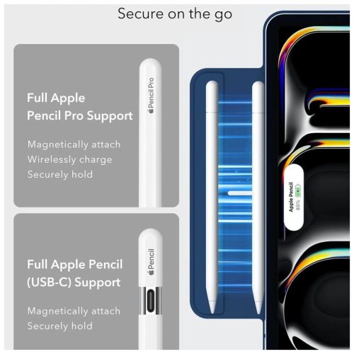 ESR REBOUND MAGNETIC tok iPad Pro 11 5/6 2024-2025 készülékhez tengerészkék