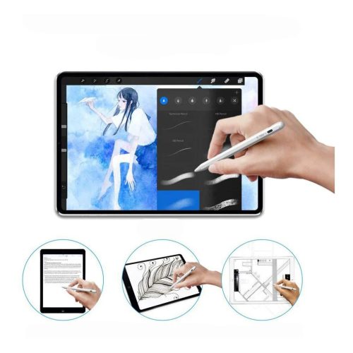TECH-PROTECT digitális mágneses érintőceruza iPad készülékhez fehér