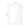 Edzett üveg kijelzővédő Tech-Protect Glass Fit+ 2 darabos iPad Pro 11” (5/6, 2024-2025) készülékhez átlátszó