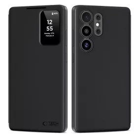   TECH-PROTECT SMART WALLET Galaxy S25 ULTRA készülékhez, MATTE fekete