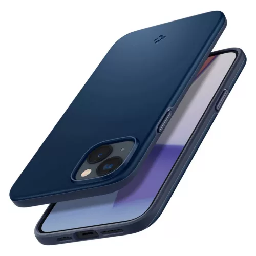SPIGEN THIN FIT iPhone 14 Plus / 15 Plus készülékhez tok tengerészkék