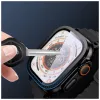 Edzett üveg Tech‑Protect Glass Ring 2-PACK Apple Watch Ultra 1/2/3 készülékhez (49 MM) titán