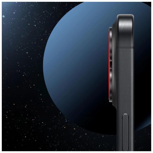 HOFI ALUCAM PRO+ kamera lencsevédő iPhone 16/16 Plus készülékhez fekete