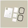 Edzett üveg TECH-PROTECT Glass Ring 2-PACK Apple Watch Ultra 1/2/3 (49 MM) készülékhez fekete