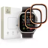 Temperált üveg TECH-PROTECT GLASS RING 2-PACK Apple Watch Ultra 1/2/3 (49 MM) készülékhez, kozmikus narancs