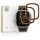 Temperált üveg TECH-PROTECT GLASS RING 2-PACK Apple Watch Ultra 1/2/3 (49 MM) készülékhez, kozmikus narancs