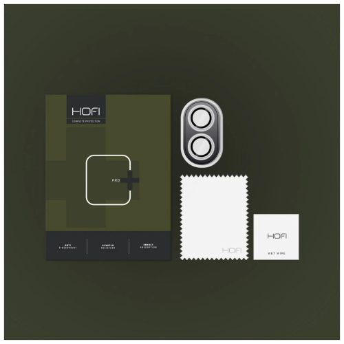 Kameralencse védő HOFI CAMRING PRO+ iPhone 16 / 16 Plus / 17 készülékhez átlátszó