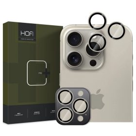   HOFI CAMRING PRO+ kamera lencsevédő iPhone 16 Pro / 16 Pro Max / 17 Pro / Max készülékhez természetes titán