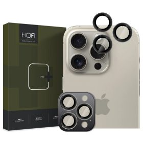   Kameravédő HOFI CAMRING PRO+ iPhone 16 Pro / 16 Pro Max / 17 Pro / Max készülékhez fekete