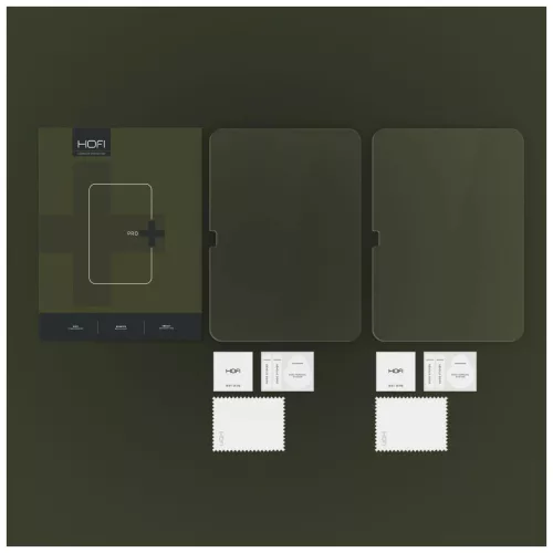 HOFI GLASS PRO+ temperált üvegfólia, 2-PACK, iPad 10.9" (10/2022) és iPad 11" (11/2025) készülékhez, átlátszó