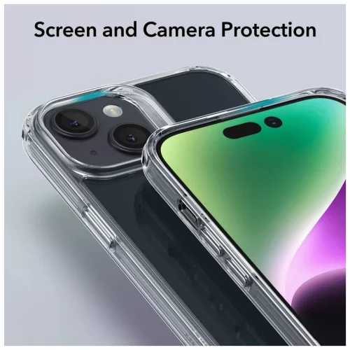 ESR ICE SHIELD iPhone 15 Plus készülékhez kijelzővédő – átlátszó