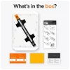 SPIGEN GLAS.TR "EZ FIT" iPad Air 11” 6/7 2024-2025 készülékhez hőkezelt üveg kijelzővédő átlátszó