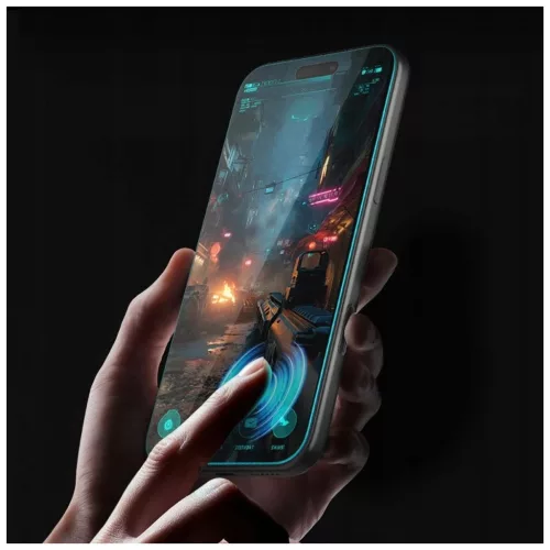 Spigen GLAS.TR EZ FIT PRO Privacy kijelzővédő iPhone 16 Pro / 17 / 17 Pro készülékhez