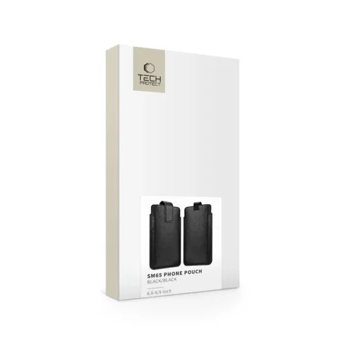 TECH-PROTECT SM65 univerzális telefon táska 6.0-6.9 INCH fekete