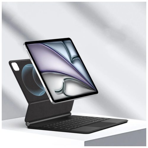 TECH-PROTECT SMARTCASE MÁGNÉSES + BILLENTYÚZET tok iPad Pro 12.9” készülékhez (4/5/6, 2020–2022) / iPad Air 13” készülékhez (1/2, 2024–2025) fekete