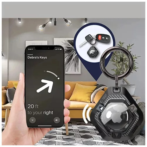 TECH-PROTECT DEFENSE APPLE AIRTAG 1 / 2 készülékhez fekete