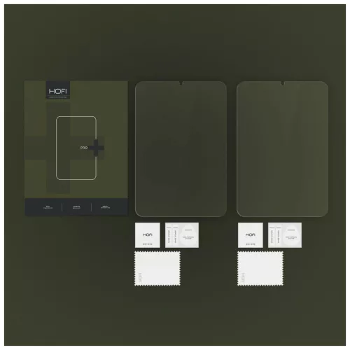 Temperált üveg kijelzővédő HOFI GLASS PRO+ 2-PACK iPad Mini 8.3” készülékhez 6 / 7 2021-2024 átlátszó