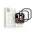 TECH-PROTECT GLASS FLEX+ hibrid üveg kijelzővédő 2 db Apple Watch 10/11 (42 MM) készülékhez fekete