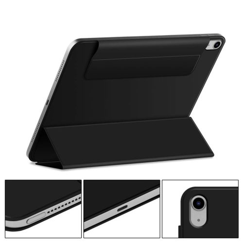 TECH-PROTECT SmartCase Magnetic tok, iPad 10.9” 10/2022 készülékhez, iPad 11” 11/2025 készülékhez, fekete
