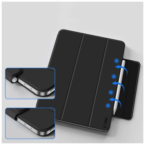 TECH-PROTECT SMARTCASE MAGNETIC tok iPad Air 13” készülékhez 1 / 2 / 2024-2025 fekete