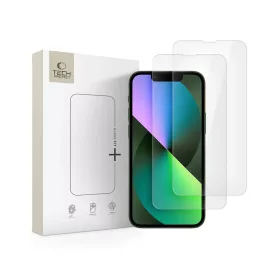   Tech-Protect Glass Fit+ edzett üveg kijelzővédő 2-pack iPhone 13 Mini készülékhez átlátszó