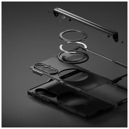 RINGKE ALLES Magnetic MagSafe Galaxy Z Fold 7 készülékhez tok fekete