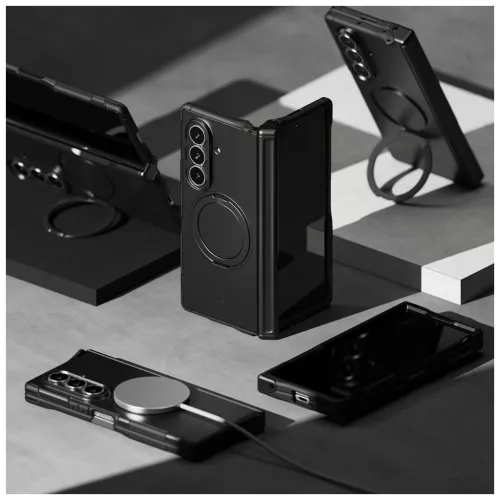 RINGKE ALLES Magnetic MagSafe Galaxy Z Fold 7 készülékhez tok fekete
