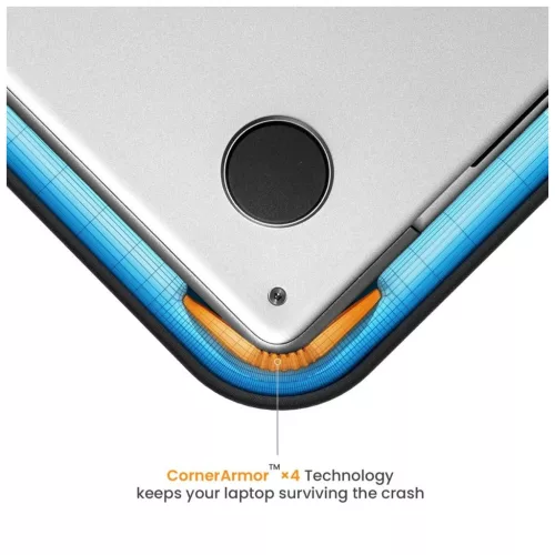 TECH-PROTECT DEFENDER VR táska laptop 13-14 készülékhez fekete