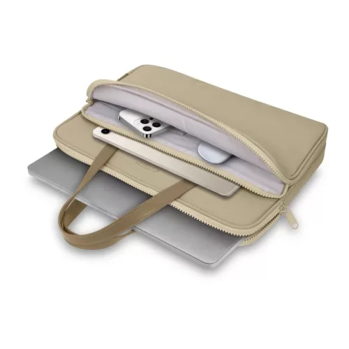 TECH-PROTECT Laptop 15-16 készülékhez hordtáska sivatagi bézs