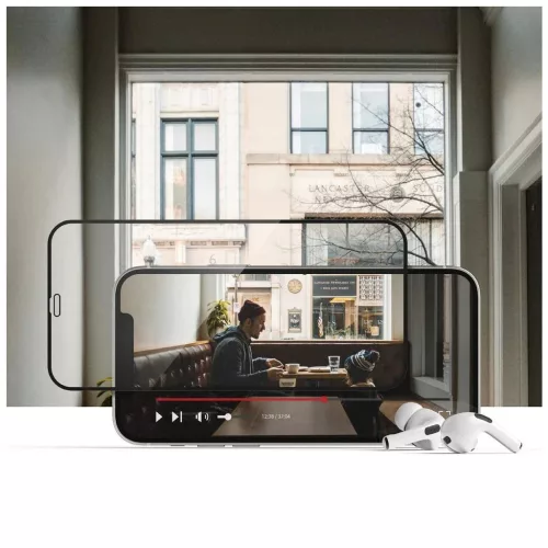 HOFI GLASS PRO+ temperált üvegfólia iPhone 13 / 13 Pro készülékhez fekete
