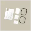 TECH-PROTECT Temperált üveg Glass Ring 2-PACK Apple Watch Ultra 1/2 (49 MM) titán készülékhez