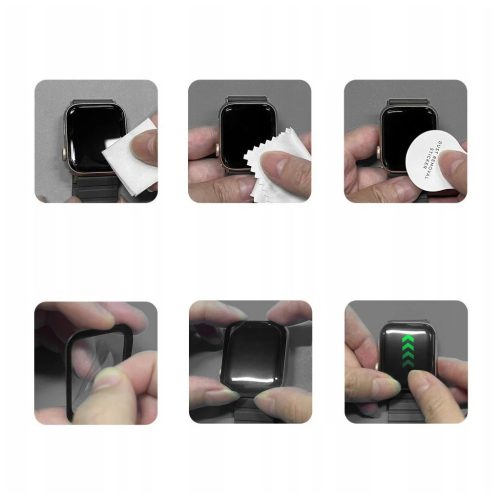 TECH-PROTECT GLASS FIT+ 2 darab Samsung Galaxy Watch Ultra 2024/2025 (47 MM) készülékhez kijelzővédő átlátszó