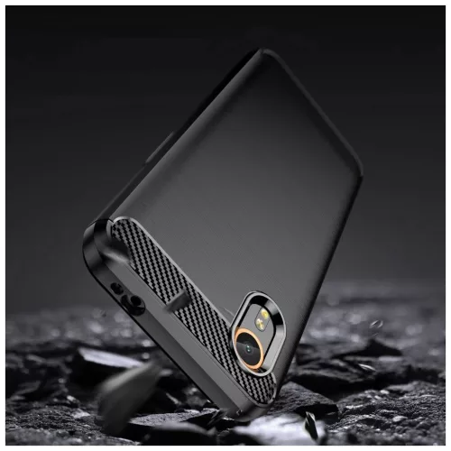 TECH-PROTECT TPUCARBON Galaxy XCover 7 készülékhez tok fekete