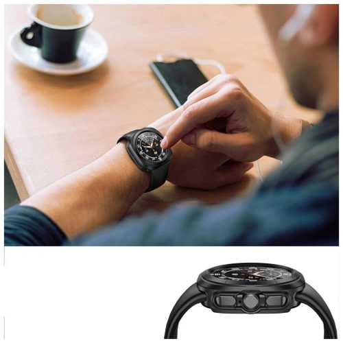 TECH-PROTECT DEFENSE Samsung Galaxy Watch Ultra 2024/2025 (47 MM) készülékhez védőtok fekete
