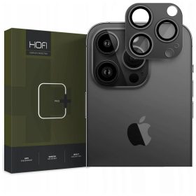   IPHONE 15 PRO / 15 PRO MAX készülékhez kamera lencsevédő HOFI FULLCAM PRO+ fekete