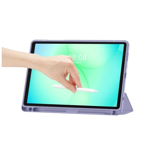 TECH-PROTECT SC PEN HYBRID kijelzővédő Samsung Galaxy Tab A9/A11 készülékhez 8.7 X110/X115/X133/X135 lila márvány