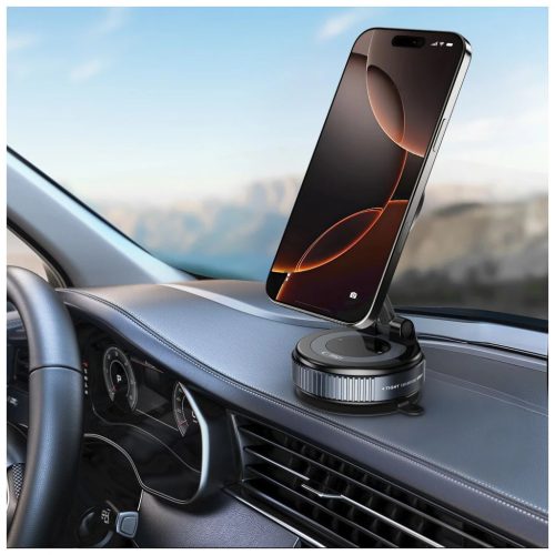 TECH-PROTECT N60 mágneses MagSafe szélvédő- és műszerfal autós tartó fekete