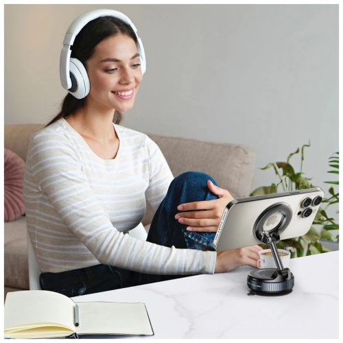 TECH-PROTECT N60 mágneses MagSafe szélvédő- és műszerfal autós tartó fekete