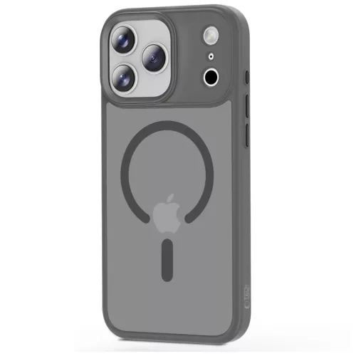 TECH-PROTECT Magmat MagSafe iPhone 17 Pro Max tok készülékhez, matt krétaszürke
