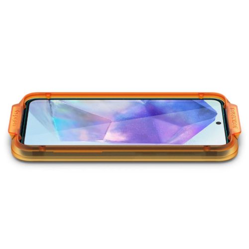 Spigen ALM GLAS.TR 2-PACK Galaxy A35 5G / A55 5G készülékhez üveg kijelzővédő, átlátszó