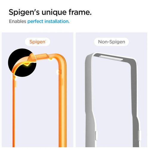 Spigen ALM GLAS.TR 2-PACK Galaxy A35 5G / A55 5G készülékhez üveg kijelzővédő, átlátszó