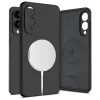 TECH-PROTECT Liquid Silicone MagSafe tok Galaxy S25 Edge készülékhez fekete