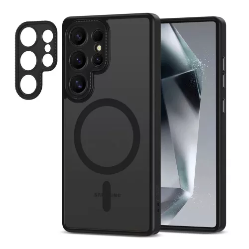 TECH-PROTECT MAGCAM MAGSAFE GALAXY S25 készülékhez tok Ultra Matte fekete